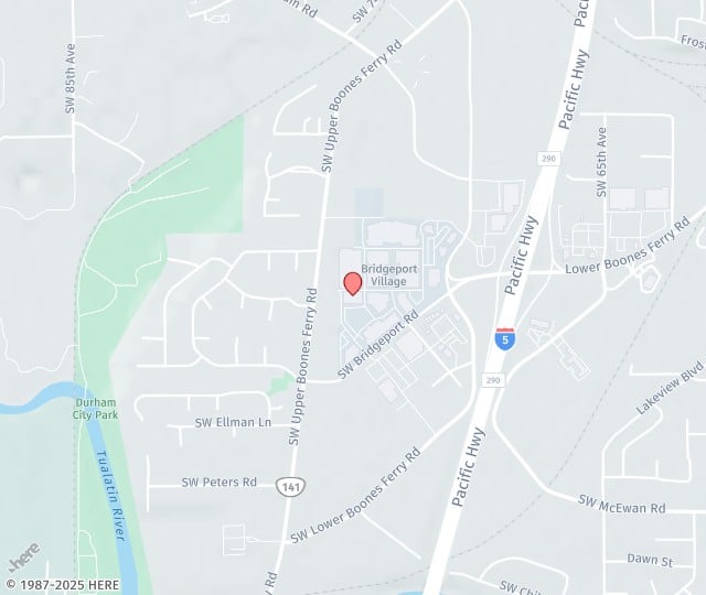 Location Map: 7421 SW Bridgeport Rd Tigard, OR 97224